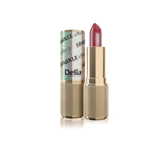Delia Cosmetics Glamour Pomadka do ust Sparkle Effect nr 605 Never Stop (4 g)