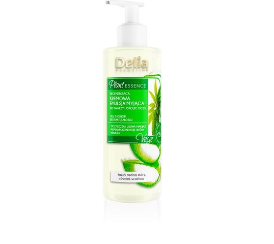 Delia Plant Essence Kremowa emulsja myjąca (200 ml)