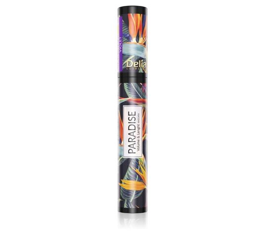 Delia – Tusz wydłużająco-pogrubiający Paradise 01 fioletowa (11 ml)