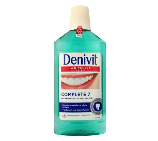 Denivit Complete 7 Whitening płyn do płukania jamy ustnej  500 ml