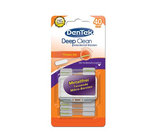 DenTek Deep Clean czyścik do przestrzeni międzyzębowych (40 szt.)