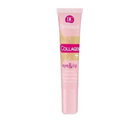 Dermacol Collagen Plus Eye & Lip Intensive Rejuvenating Cream krem intensywnie odmładzający okolice oczu i ust 15ml