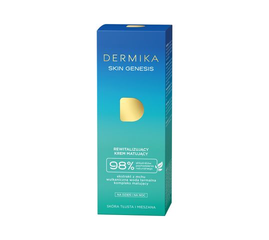 Dermika Skin Genesis 30-40+ rewitalizujący krem matujący na dzień i na noc skóra tłusta i mieszana (50 ml)