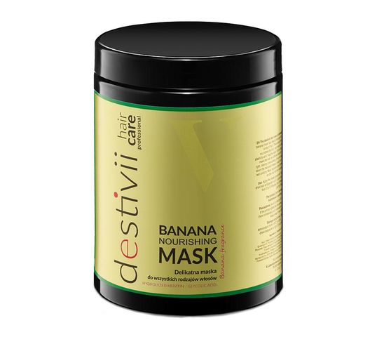Destivii Nourishing Mask delikatna maska do wszystkich rodzajów włosów Banana (1000 ml)