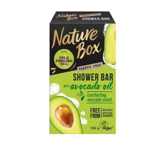 Nature Box Shower Bar naturalne mydło Avocado Oil (150 g)