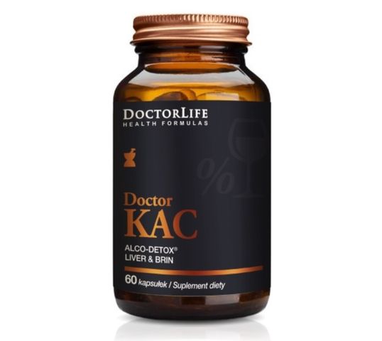 Doctor Life Doctor Kac Alco-Detox suplement diety 60 kapsułek