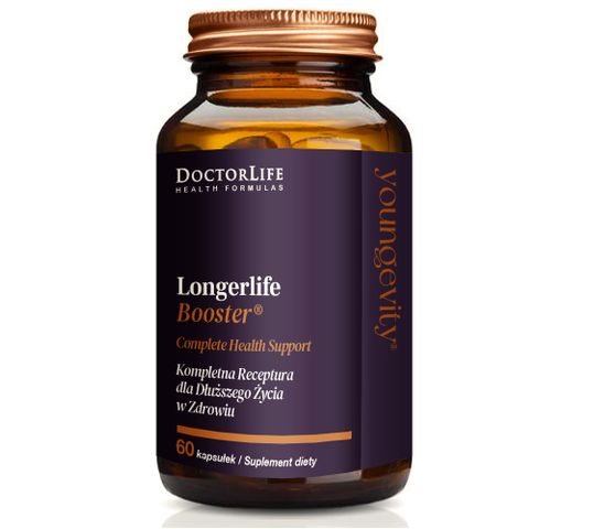 Doctor Life LongerLife Booster wsparcie zdrowia suplement diety 60 kapsułek