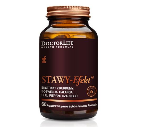 Doctor Life Stawy-Efekt suplement diety 60 kapsułek