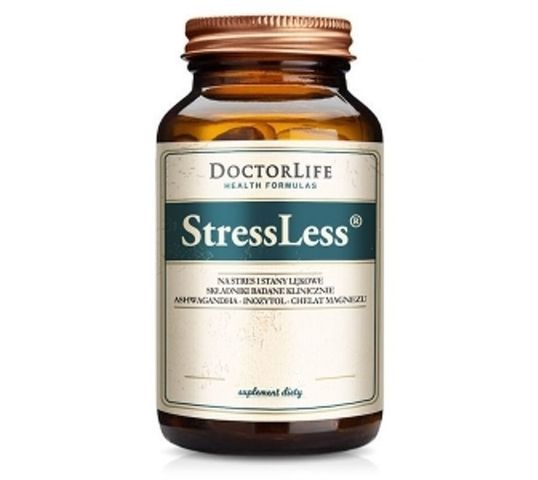 Doctor Life StressLess na stres i stany lękowe suplement diety 60 kapsułek