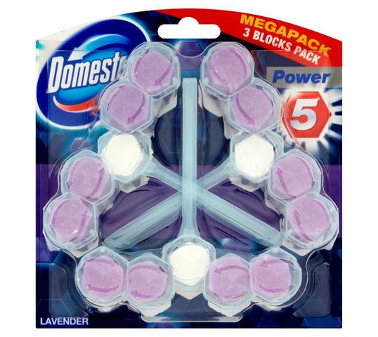 Domestos kostka Trio Power 5 Pine 3 x 55 g