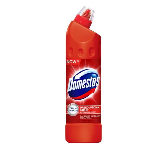 Domestos Przedłużona Moc Red Power płyn czyszcząco-dezynfekujący 750ml