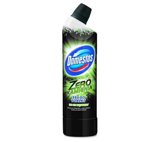 Domestos Zero Kamienia Lime żel do WC 750 ml