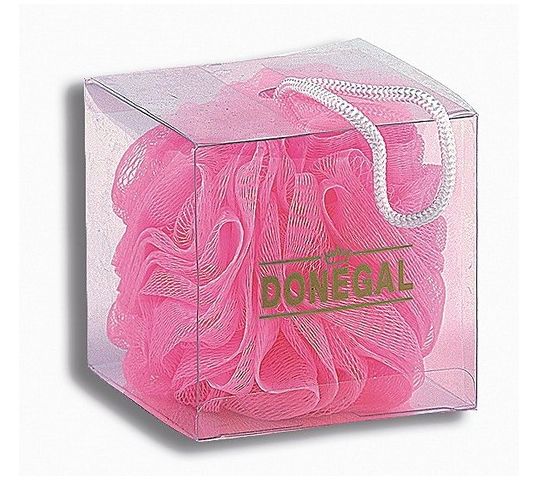 Donegal myjka do kąpieli siatkowa różowa 13 cm (9549) 1 szt.