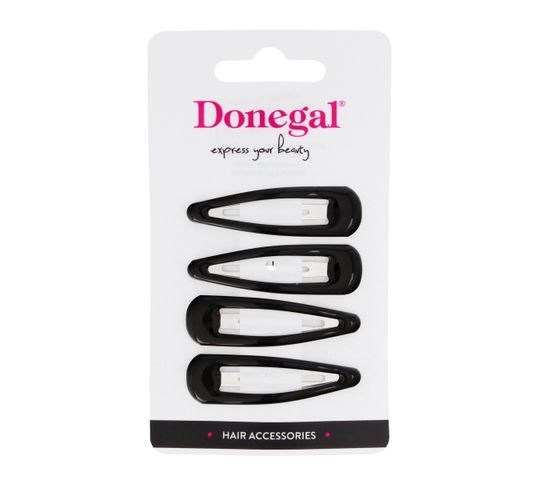 Donegal spinka czarna bursztyn (9864) 4 szt.