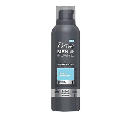 Dove Men+Care Clean Comfort Shower Foam pianka do mycia ciała 200ml