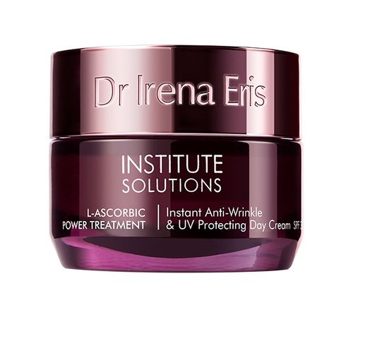 Dr Irena Eris Institute Solution L-ascorbic Power Treatment Instant Anti-Wrinkle & UV Protecting Day Cream intensywnie ochronny krem przeciwzmarszczkowy na dzień SPF30 (50 ml)