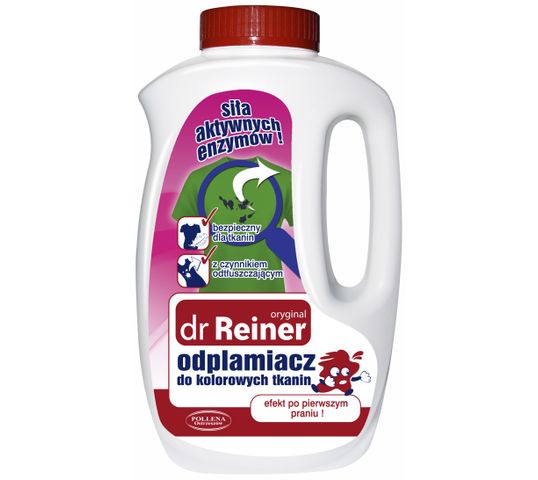 dr Reiner odplamiacz do tkanin kolorowych 1 l