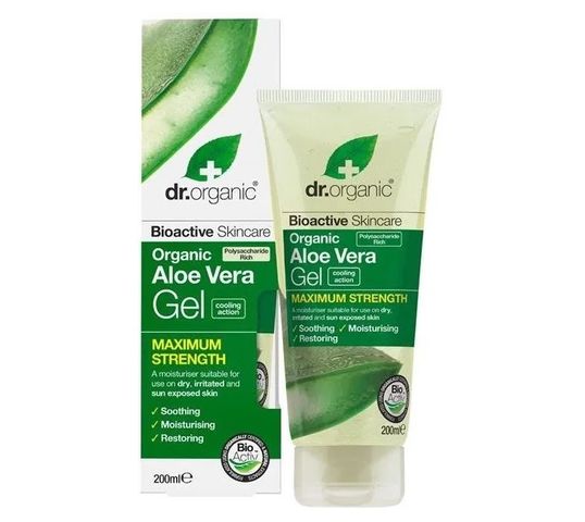 Dr.Organic Aloe Vera Gel żel do ciała z aloesem 200ml