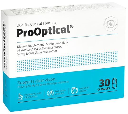 Duolife Clinical Formula ProOptical suplement diety 30 kapsułek