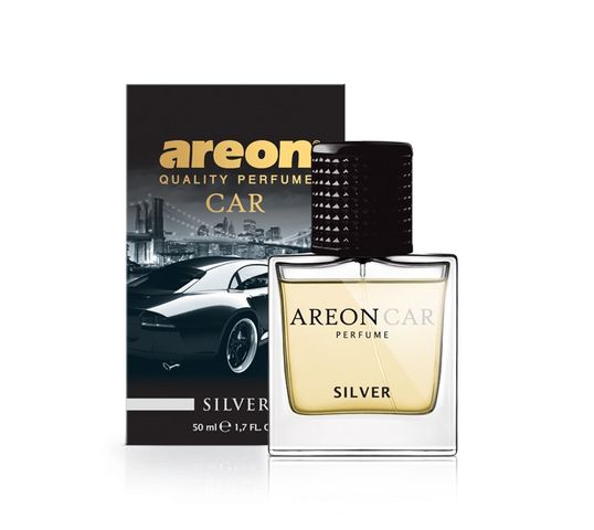 Areon Car Perfume Glass – perfumy do samochodu Silver (50 ml)