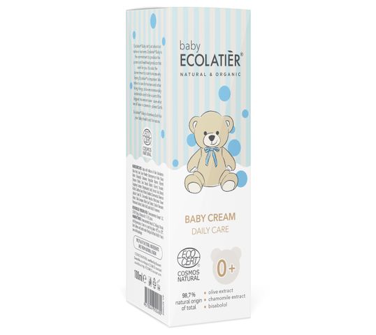 Ecolatier Baby krem dla niemowląt Daily Care 0+ (100 ml)