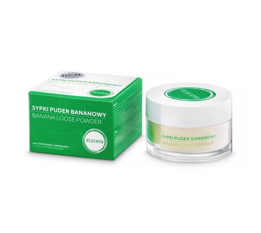 Ecocera sypki puder bananowy (8 g)