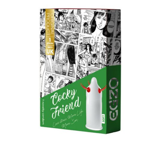 Egzo Cocky Friend prezerwatywa z wypustkami Soft (1 szt.)