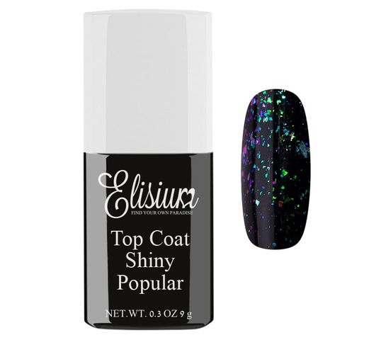 Elisium Top Coat Shiny top do lakierów hybrydowych Popular (9 g)
