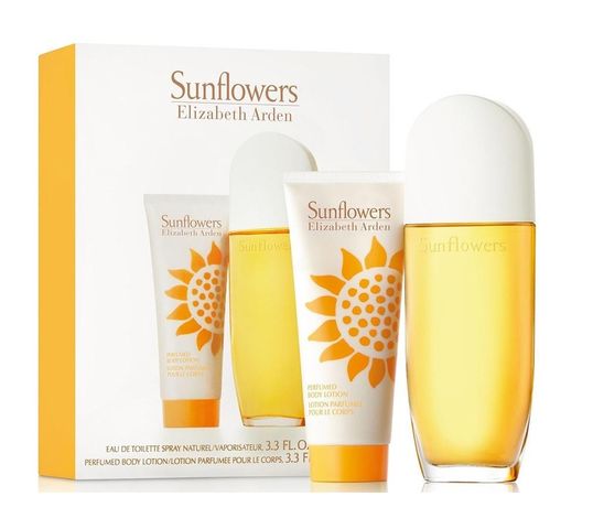 Elizabeth Arden Sunflowers zestaw woda toaletowa spray 100ml + balsam do ciała 100ml