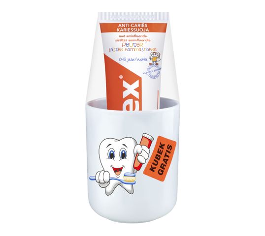Elmex pasta do zębów dla dzieci 0 do 5 lat (75 ml + kubek)