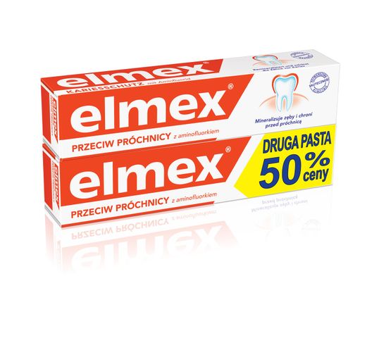 Elmex pasta do zębów + druga za 50% ceny 75 ml x 2
