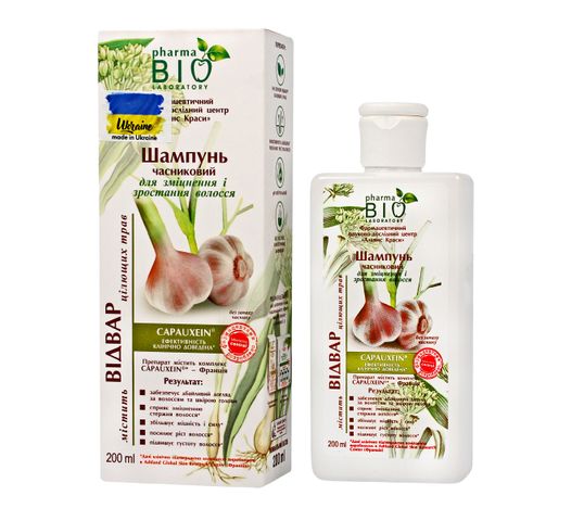 ENERGY BIO PHARMA Szampon czosnkowy 200ml