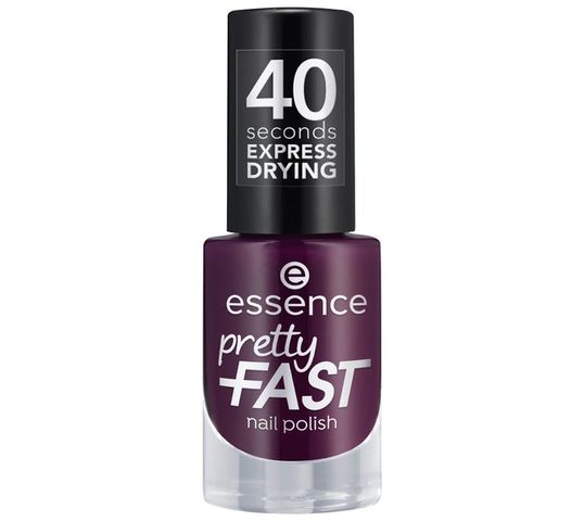 Essence Pretty Fast Nail Polish szybkoschnący lakier do paznokci 05 Purple Express (5 ml)