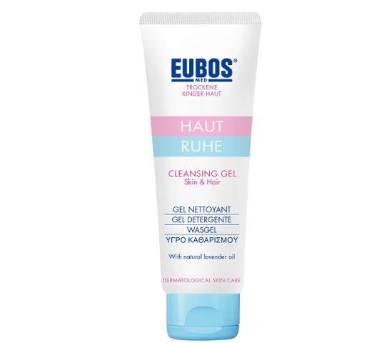 Eubos Dry Skin Children Cleansing Gel Skin & Hair delikatny żel do mycia ciała i włosów dla dzieci 125ml