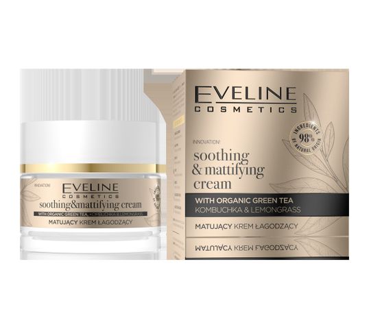 Eveline Bio Organic matujący krem łagodzący (50 ml)