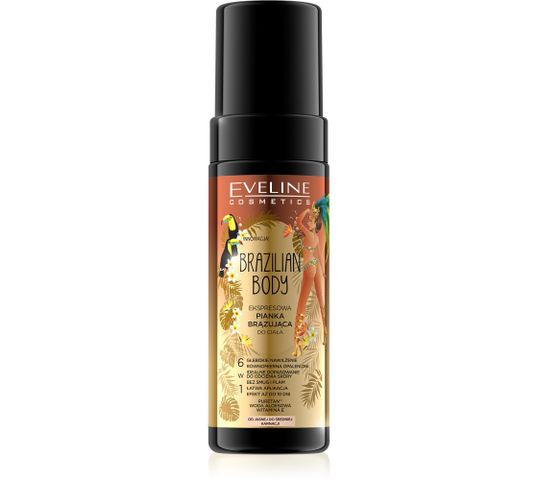 Eveline Brazilian Body pianka brązująca do ciała (150 ml)