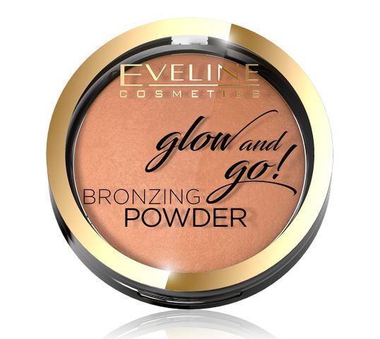 Eveline Glow & Go! – bronzer wypiekany nr 02 Jamaica Bay (8.5 g)