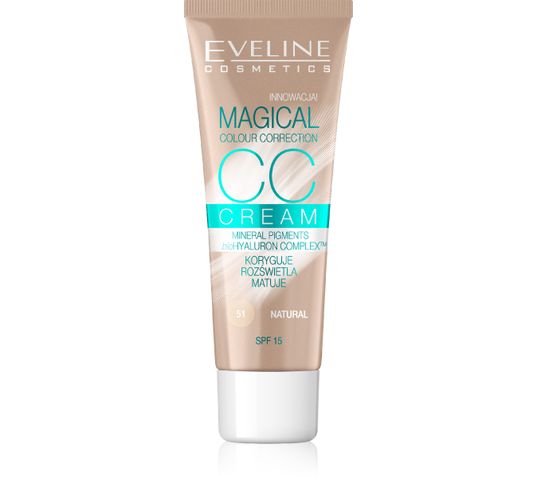 Eveline Magical CC Cream – fluid do twarzy nr 51 Naturalny (30 ml)