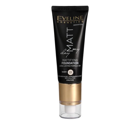 Eveline Matt My Day podkład (matujący nr 01 Ivory 40 ml)