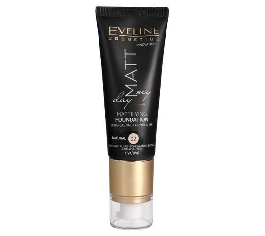 Eveline Matt My Day podkład (matujący nr 02 Natural 40 ml)