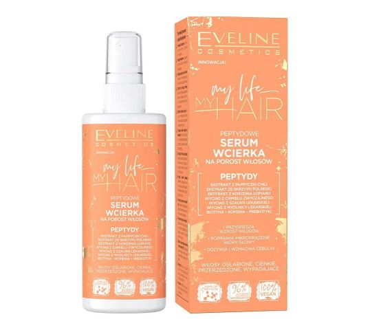 Eveline My Life My Hair Peptydowe Serum-wcierka na porost do włosów cienkich,osłabionych i wypadających (150 ml