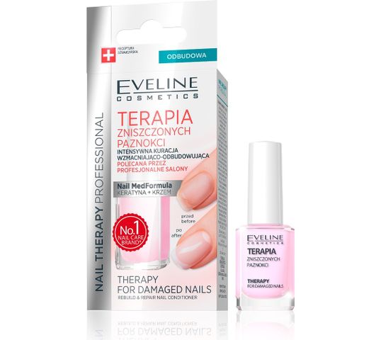 Eveline Nail Therapy (odżywka do paznokci wzmacniająco-odbudowująca 12 ml)