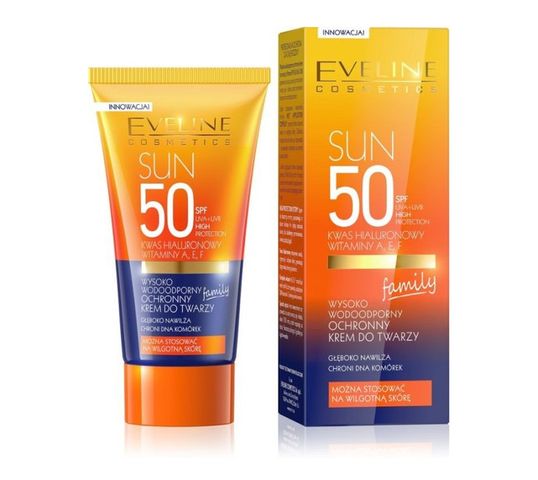 Eveline – Sun SPF50 ochronny krem do twarzy (50 ml)