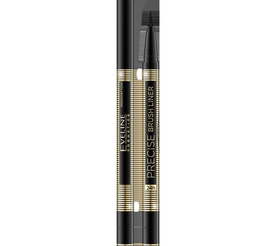 Eveline Precise Brush Liner eyeliner czarny 24h (1 szt.)