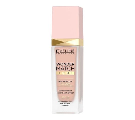 Eveline Wonder Match Lumi Podkład rozświetlający nr 10 Vanilla (30 ml)