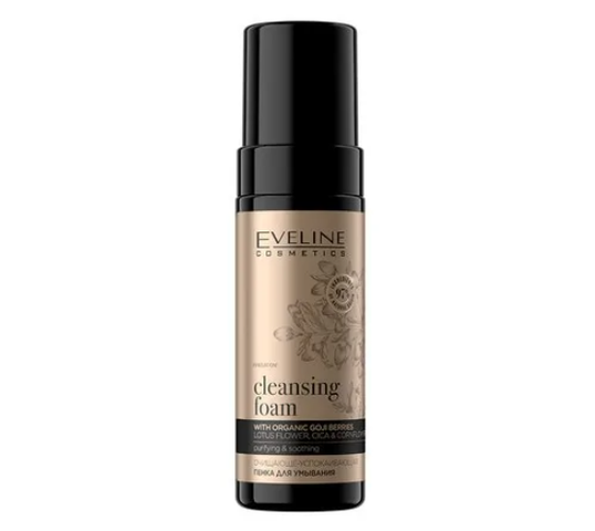 Eveline Bio Organic Gold oczyszczająco-nawilżająca pianka do mycia twarzy (150 ml)