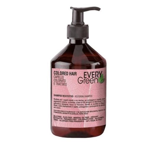 Every Green Colored Hair Restorative Shampoo szampon wzmacniający do włosów farbowanych 500ml