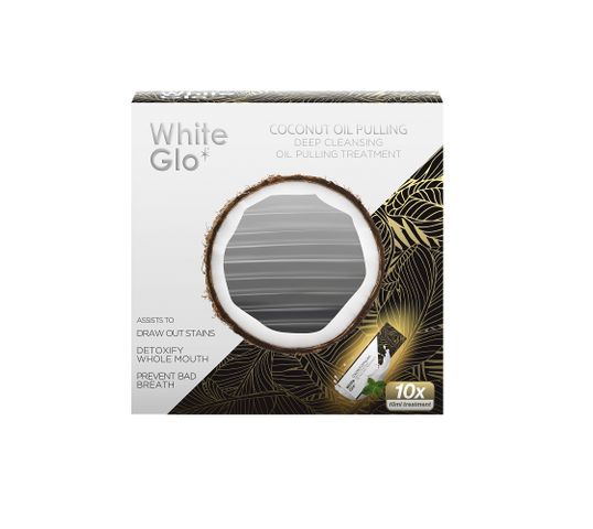 White Glo – Coconut Oil Pulling saszetki kokosowe do wybielania zębów (10 szt.)