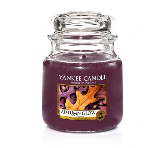 Yankee Candle – Świeca zapachowa średni słój Autumn Glow (411 g)