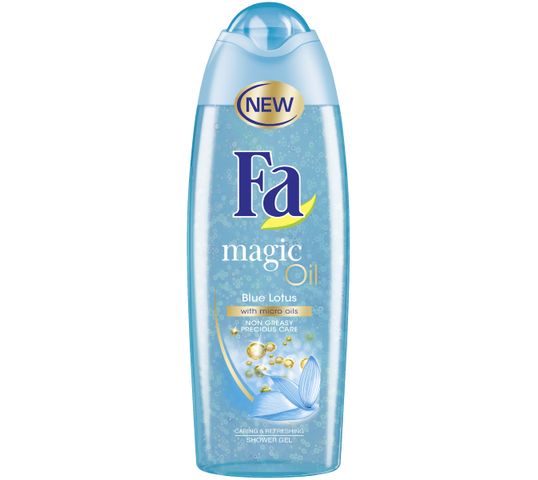 Fa Magic Oil odświeżający żel pod prysznic - Blue Lotus (250 ml)